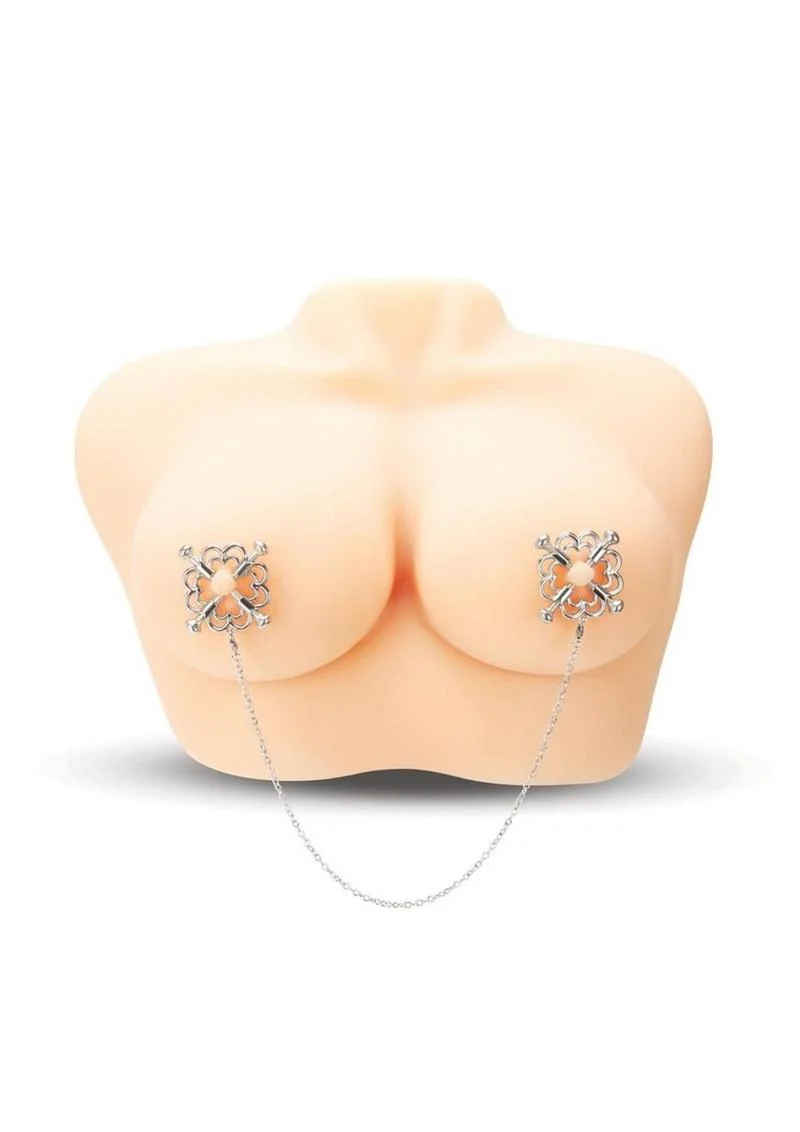 Myu Flower Design Nipple Chain - Image 4