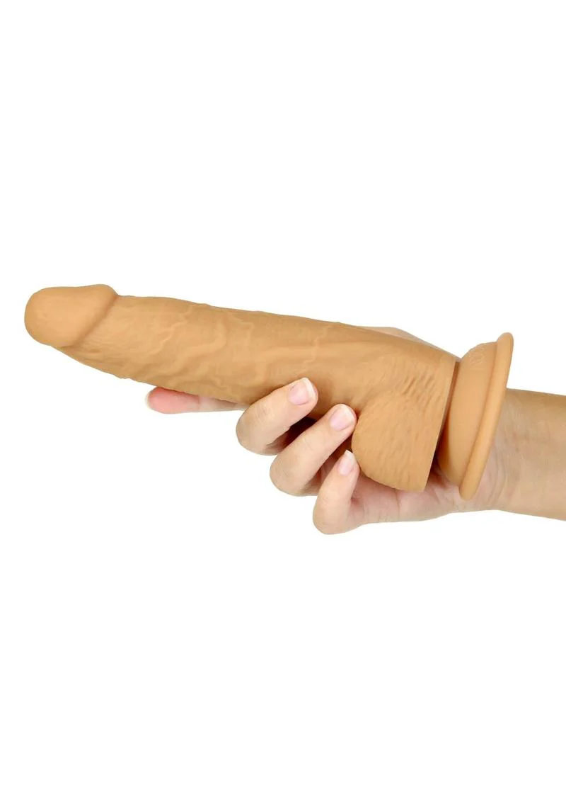 Naked Addiction Silicone Dual Density Dildo with Bonus Powerbullet - Image 3
