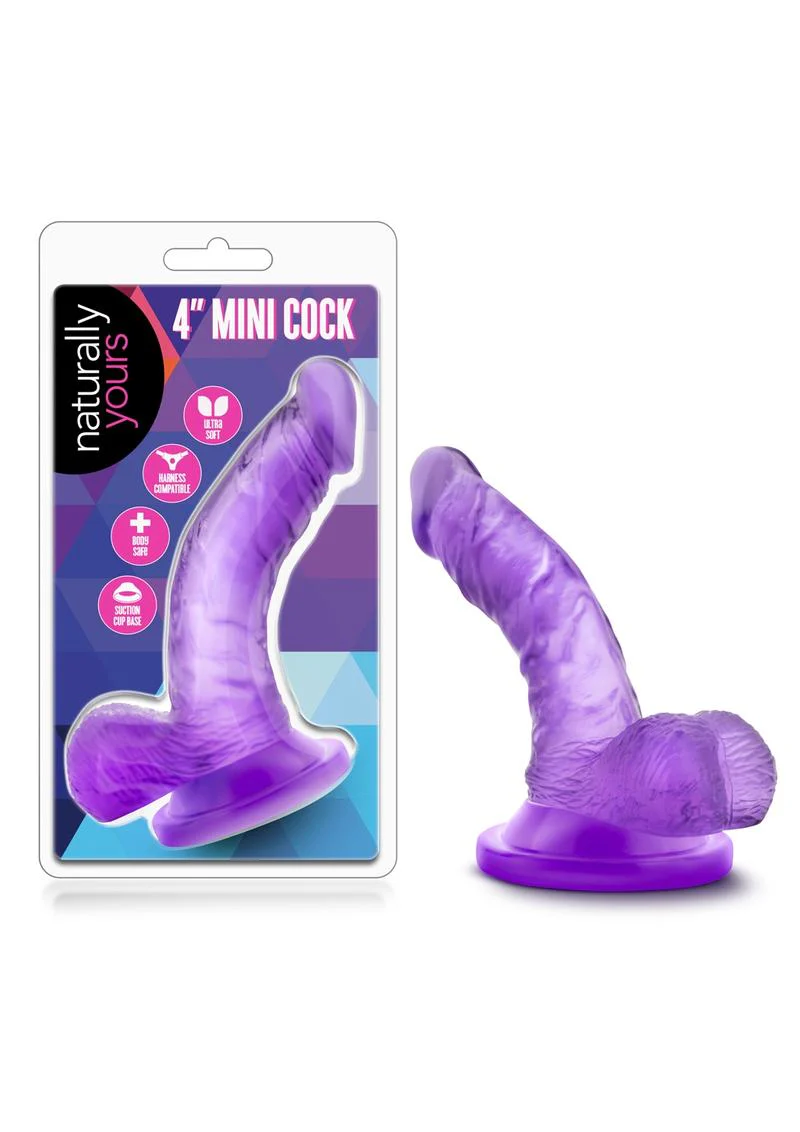 Naturally Yours Mini Dildo with Balls - Image 6