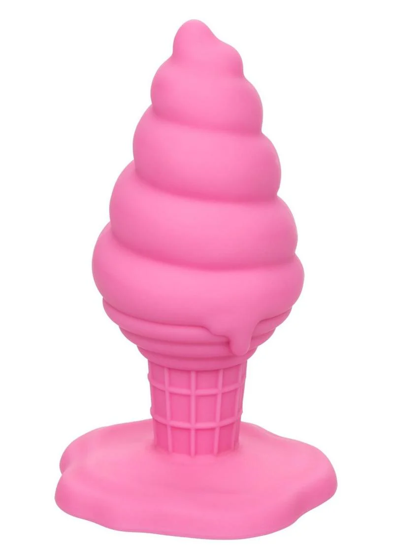 Naughty Bits Yum Bum Ice Cream Cone Silicone Butt Plug