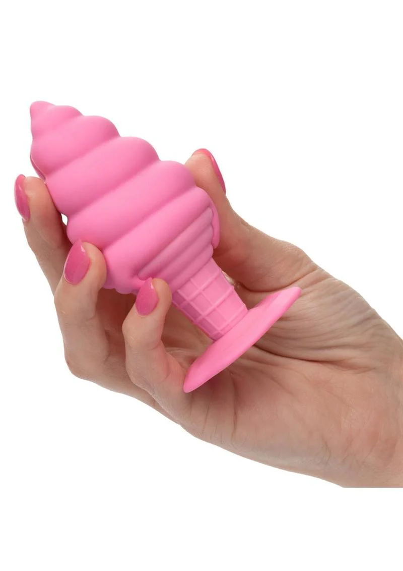 Naughty Bits Yum Bum Ice Cream Cone Silicone Butt Plug - Image 4