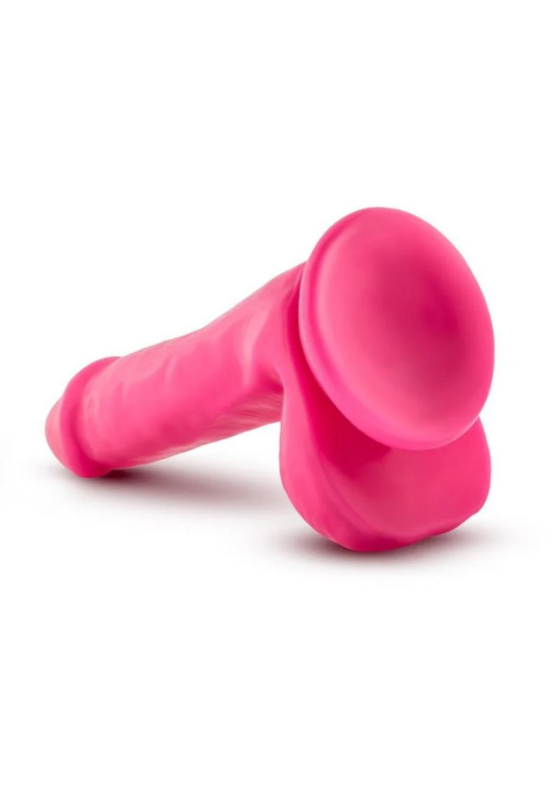Neo Elite Silicone Dual Density Dildo with Balls - Image 17