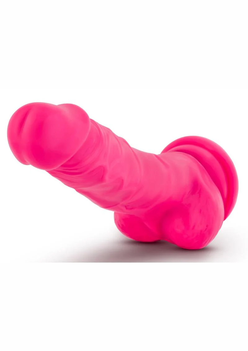Neo Elite Silicone Dual Density Dildo with Balls - Image 23