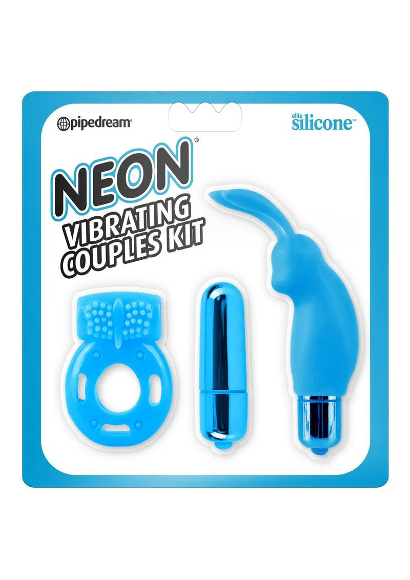 Neon Silicone Vibrating Couples - Image 2
