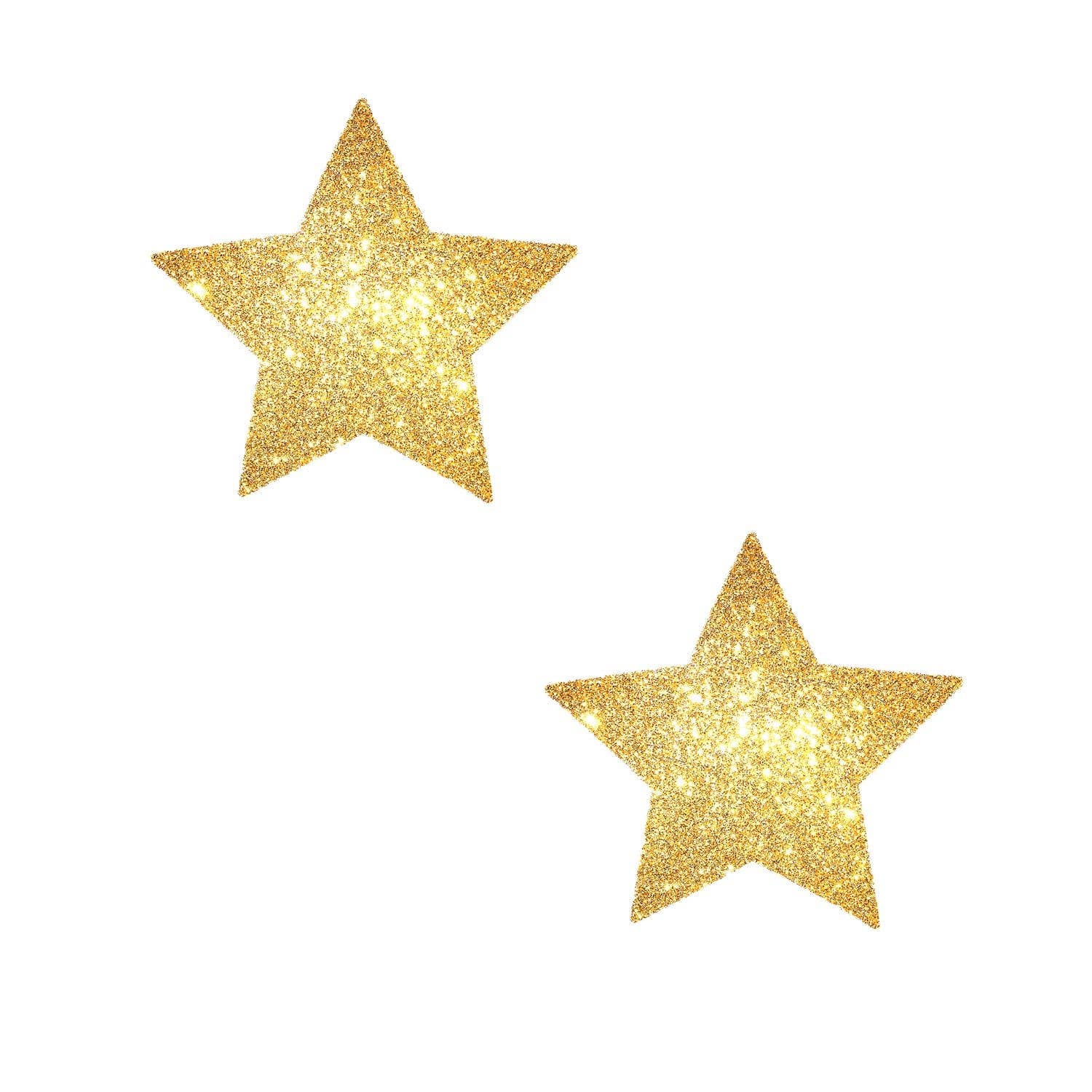 Neva Nude - Gold Fairy Dust Glitter Starry Nights Small Body Stickers 6PK
