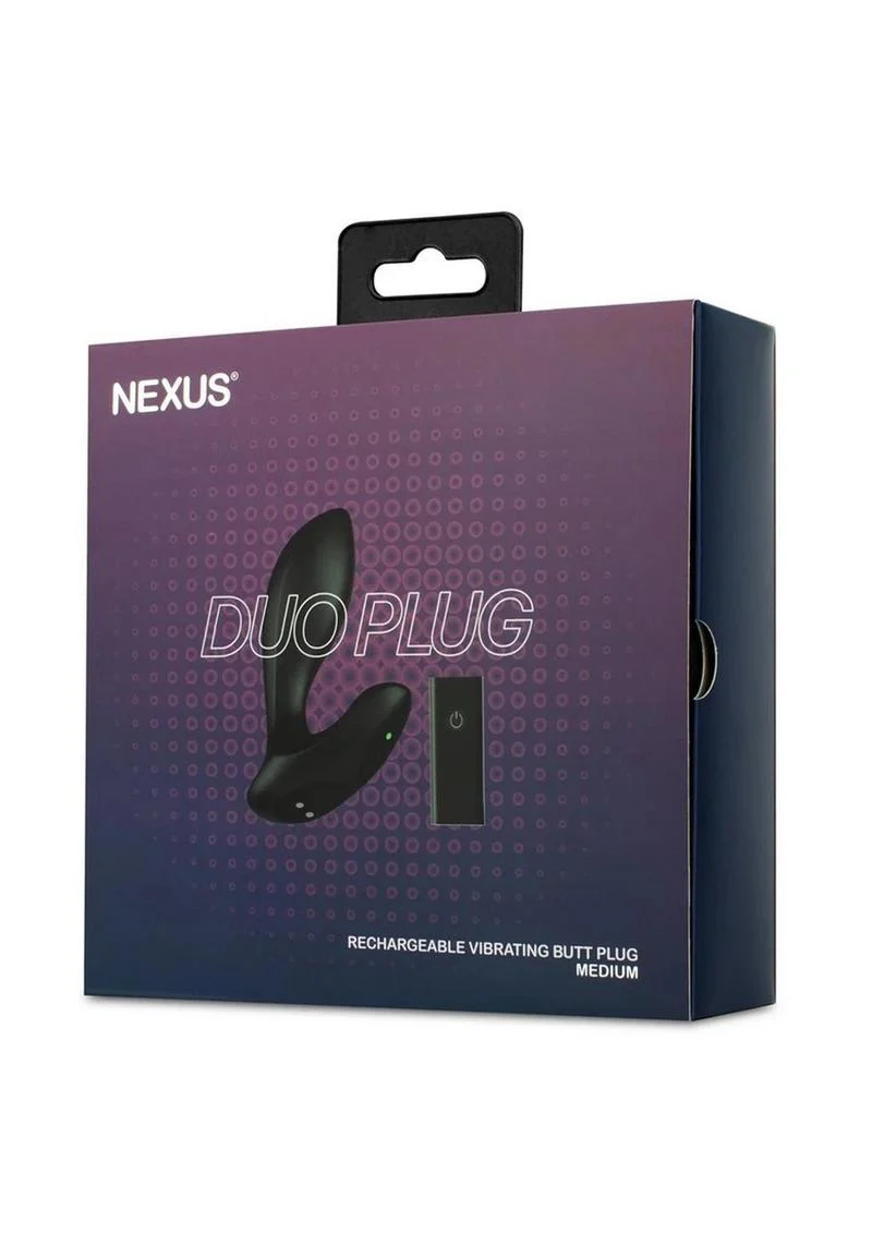 Nexus Duo Rechargeable Silicone Remote Control Butt Plug - Image 2