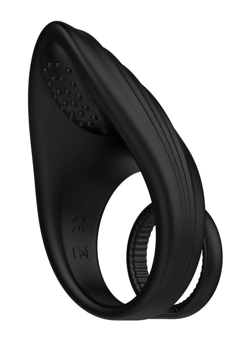 Nexus Enhance Rechargeable Silicone Vibrating Cock and Ball Ring - Image 3