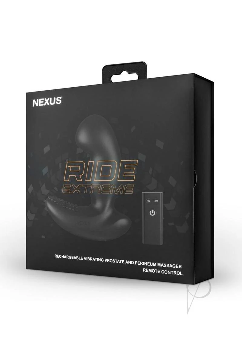 Nexus Ride Extreme Rechargeable Silicone Dual Motor Vibrating Prostate and Perinium Massager with Remote Control - Image 2
