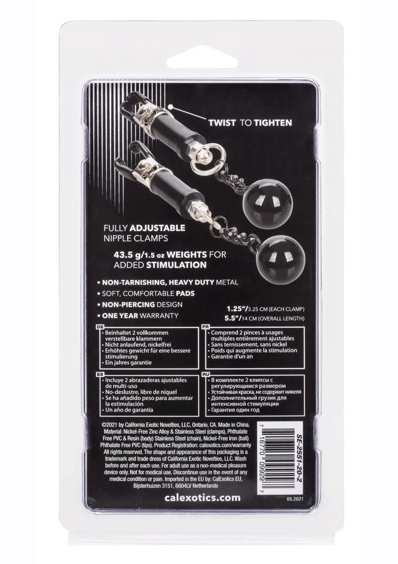 Nipple Grips Weighted Twist Nipple Clamps - Image 4