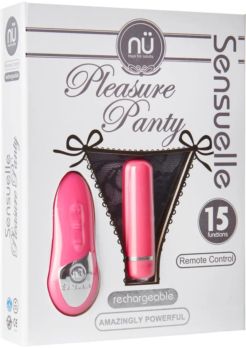 Nu Sensuelle Pleasure Panty Vibe Rechargeable Silicone Remote and Bullet - Image 2
