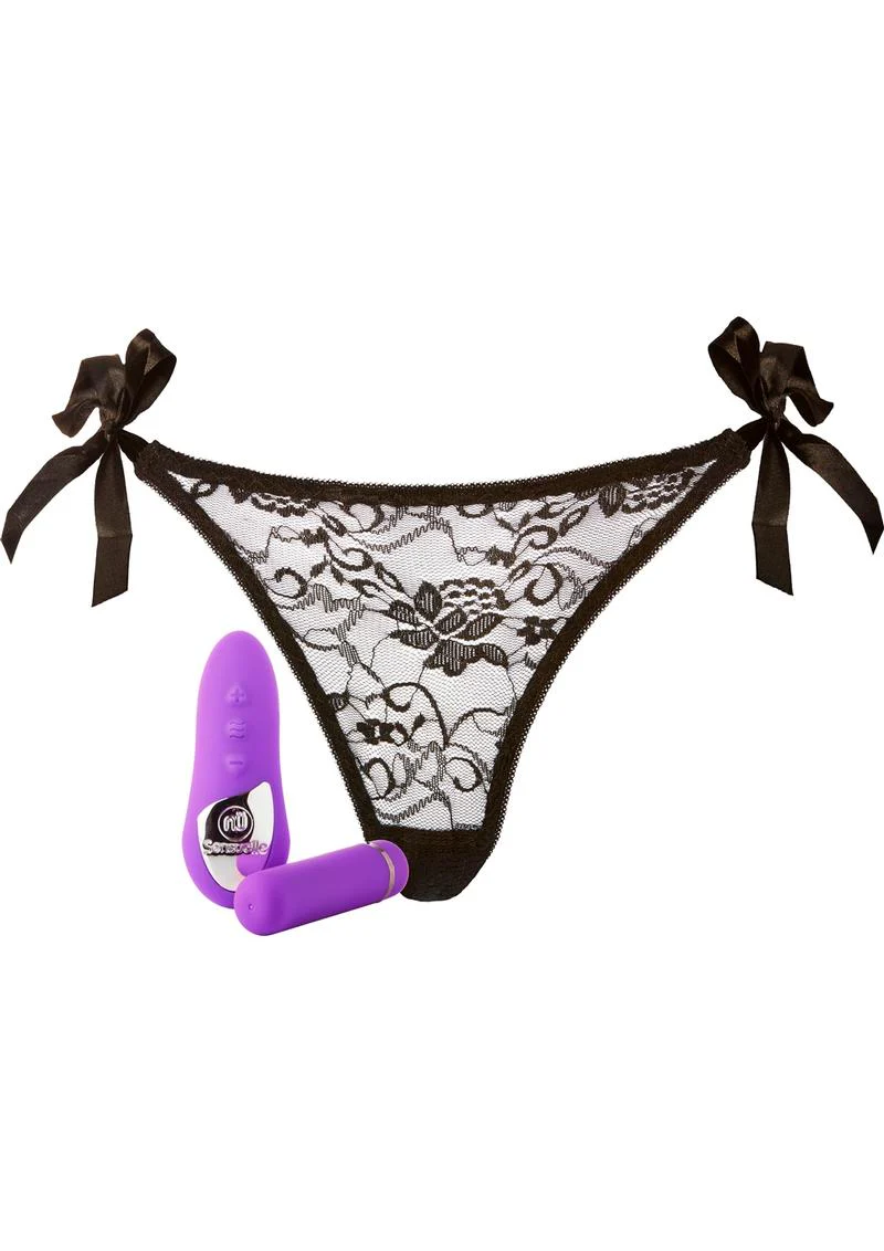 Nu Sensuelle Pleasure Panty Vibe Rechargeable Silicone Remote and Bullet - Image 3