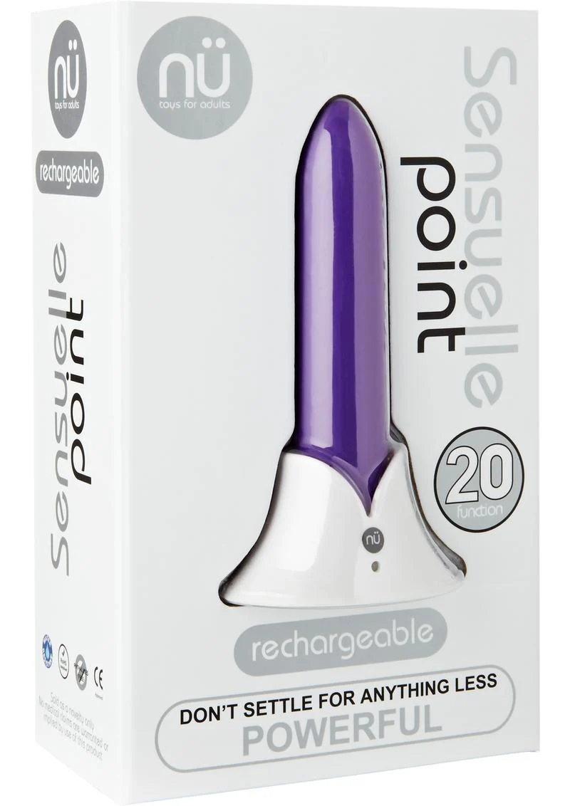 Nu Sensuelle Point Rechargeable Silicone Bullet - Image 6