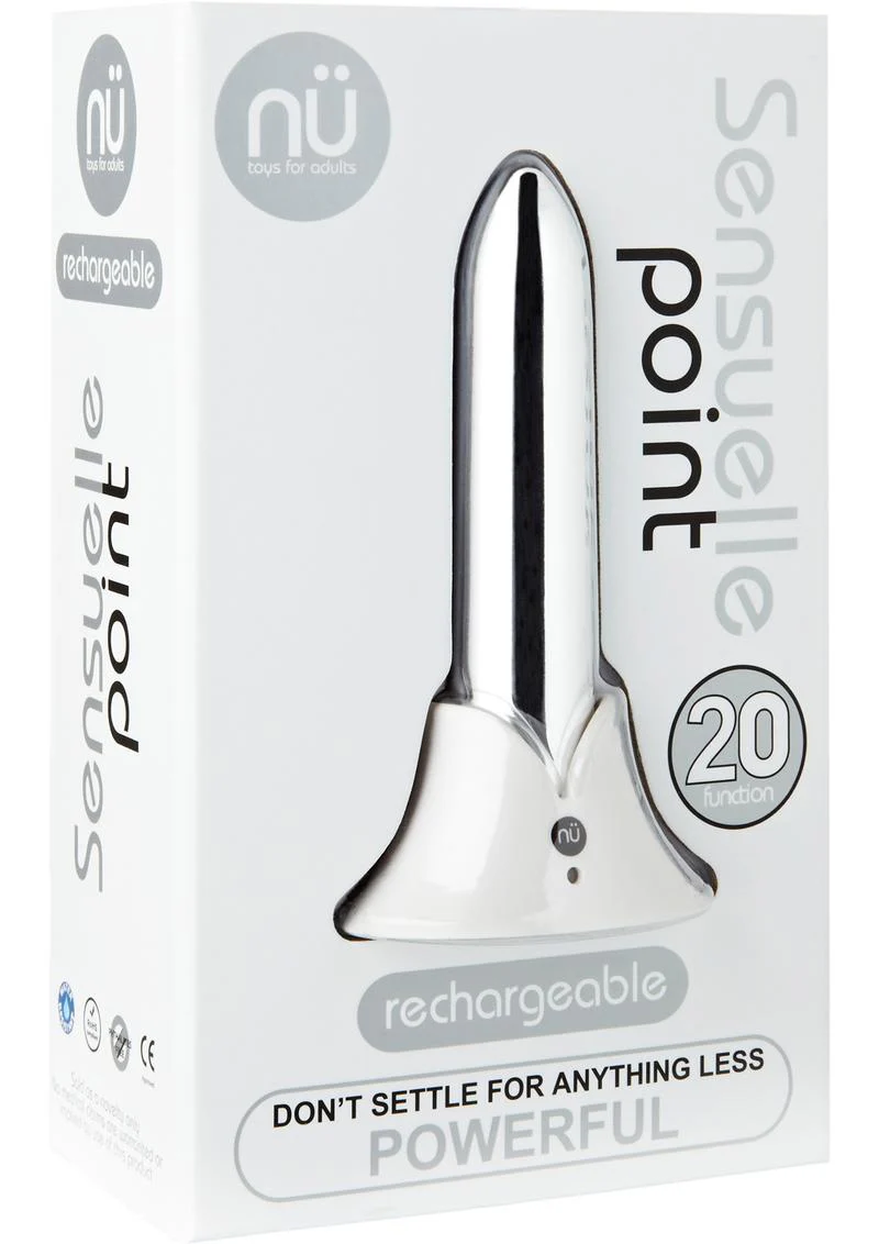 Nu Sensuelle Point Rechargeable Silicone Bullet - Image 8