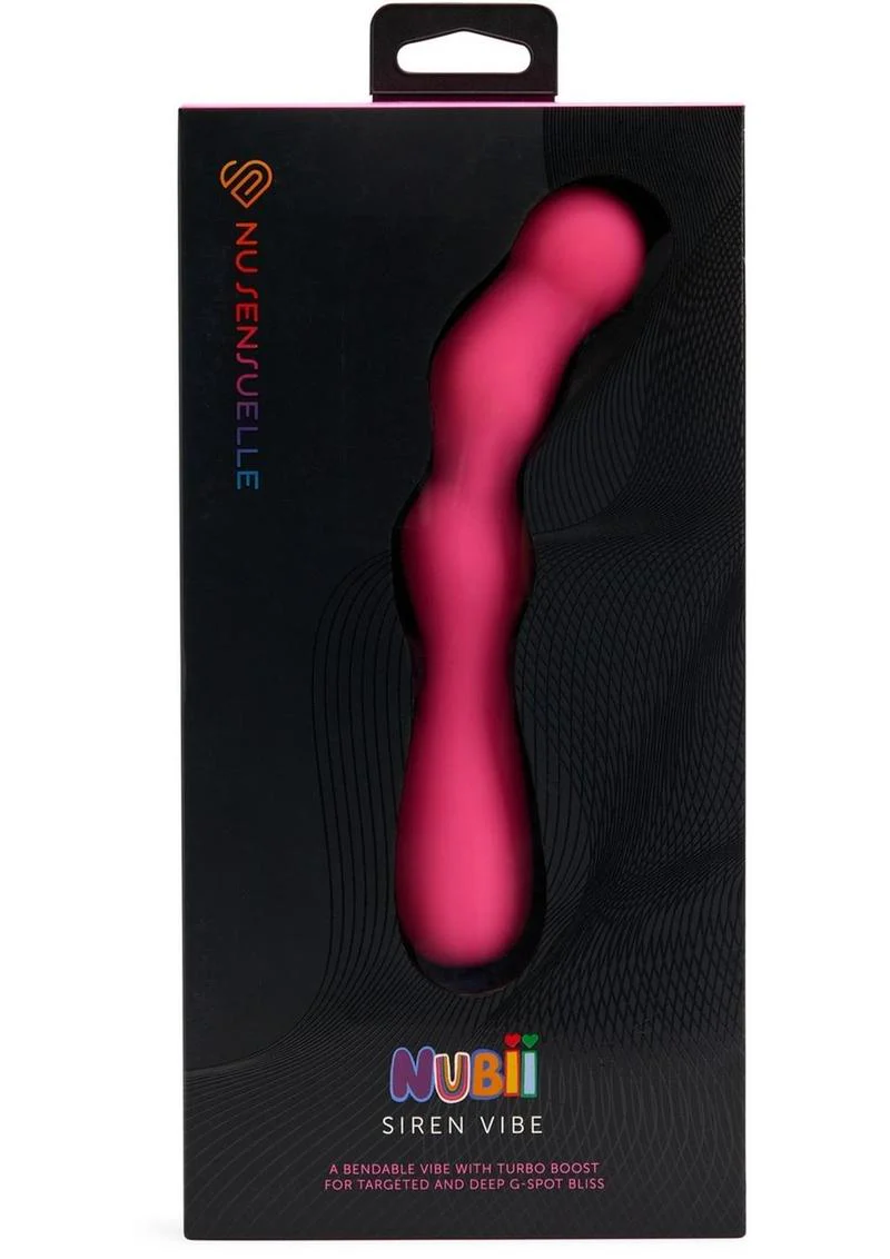 Nu Sensuelle Siren Nubii Bendable Rechargeable Silicone G-Spot Vibe - Image 6