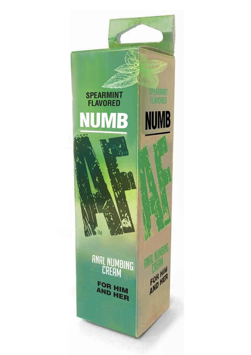 Numb AF Anal Numbing Flavored Cream Spearmint - Image 2