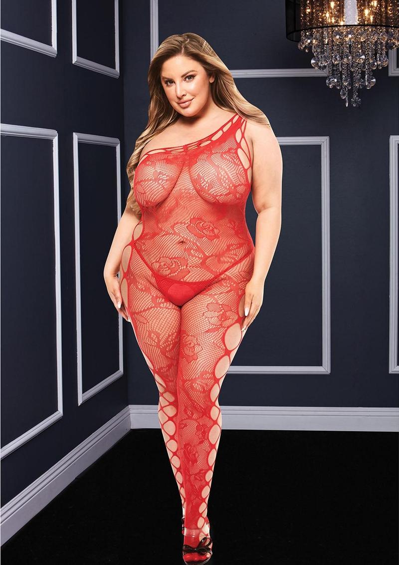 Off The Shoulder Bodystocking - Image 7