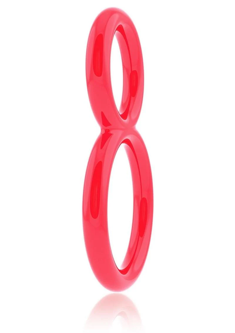 Ofinity Super Stretchy Double Silicone Cock Ring Waterproof - Image 12