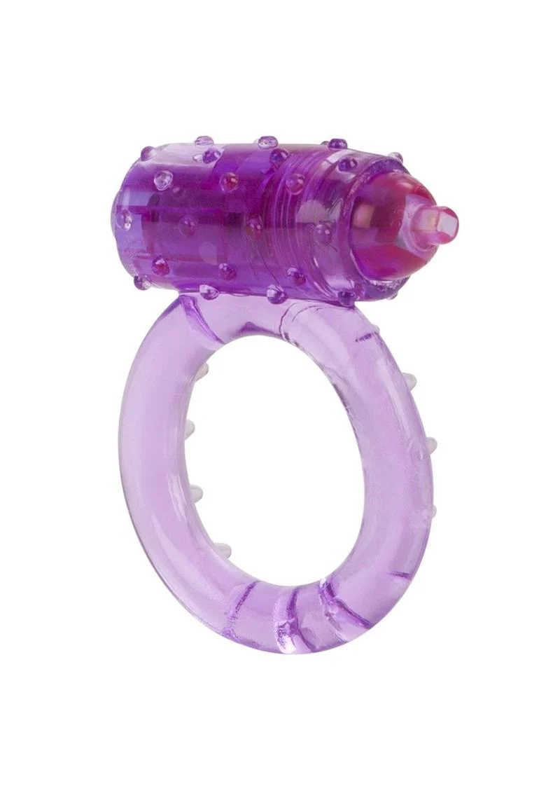One Touch Nubby Vibrating Cock Ring - Image 4