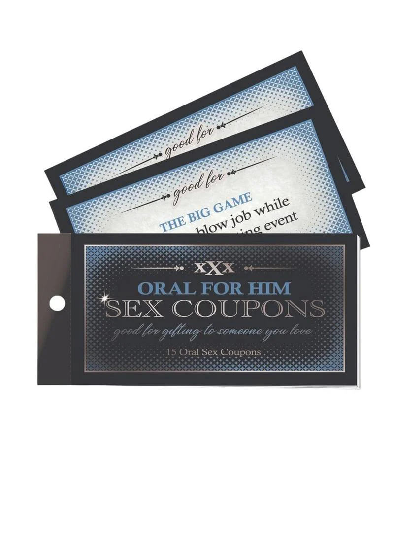 Oral Adventures For Him Sex Coupons - Image 2