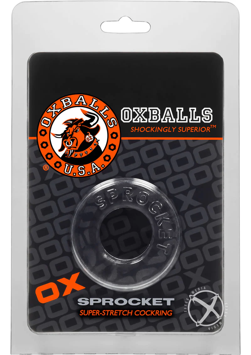 Oxballs Atomic Jock Sprocket Super Stretchy Cock Ring - Image 4