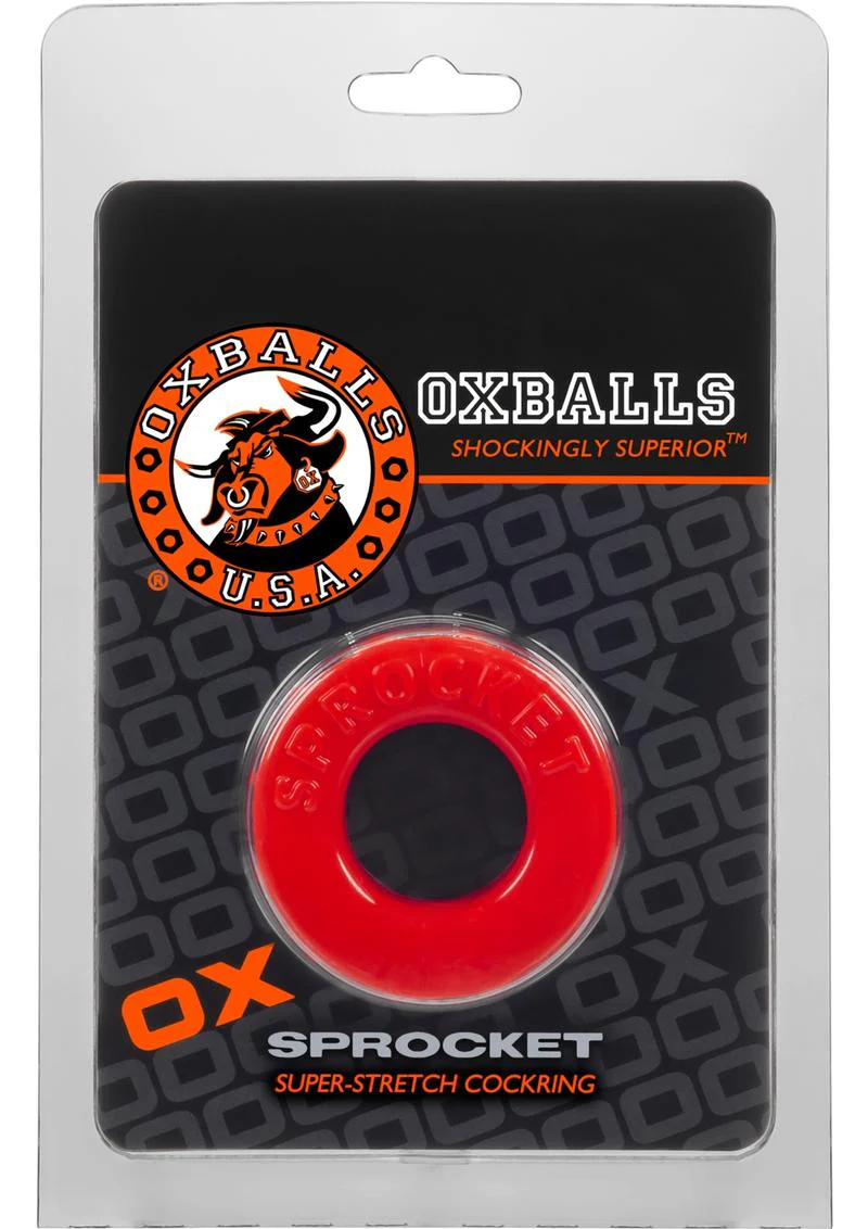 Oxballs Atomic Jock Sprocket Super Stretchy Cock Ring - Image 6