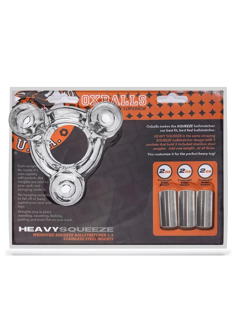 Oxballs Heavy Squeeze Ballstretcher with Stainless Steel Weights - Image 5
