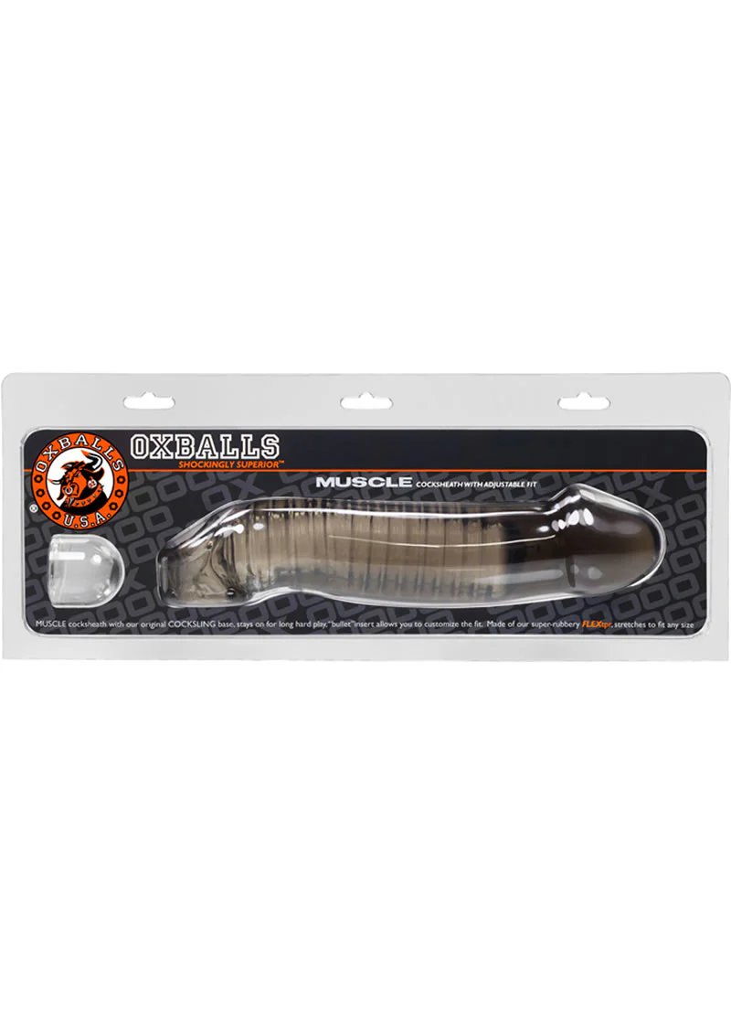Oxballs Muscle Textured Cock Sheath Penis Extender - Image 6