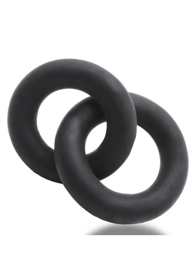 Oxballs Shackle Chained Linked Cock N Ball Rings Night Edition