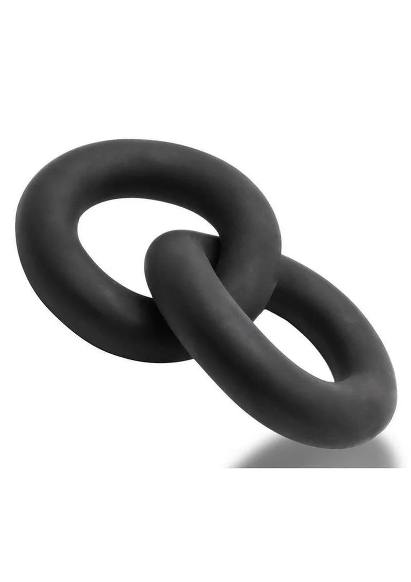 Oxballs Shackle Chained Linked Cock N Ball Rings Night Edition - Image 4