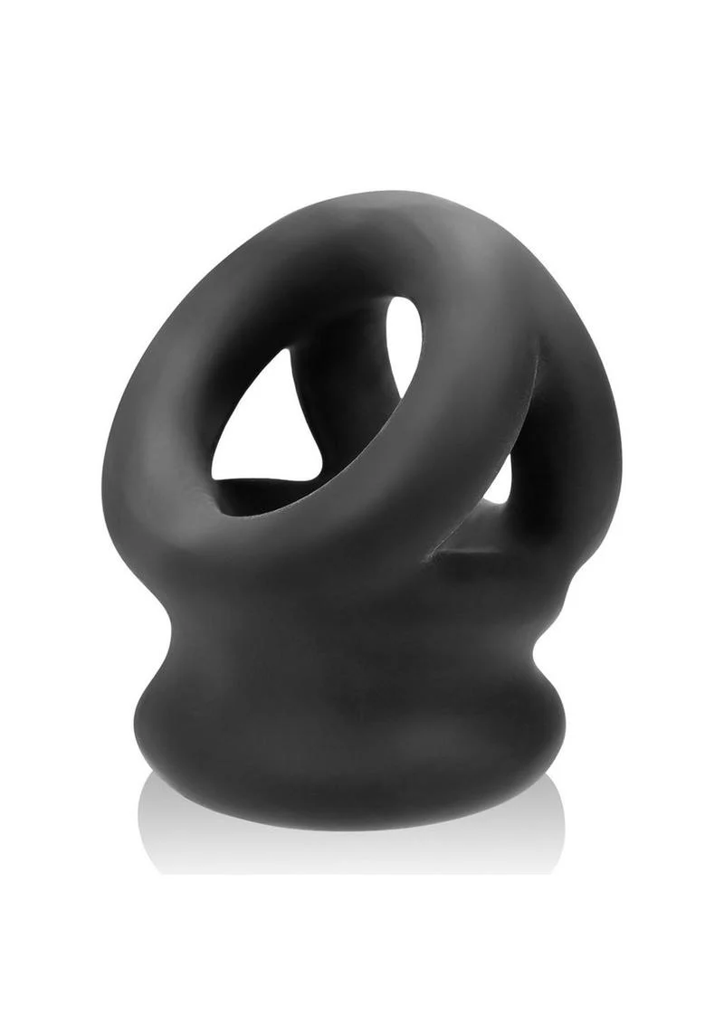 Oxballs Tri-Squeeze Silicone 3-Ring Ball Stretching Sling - Image 4