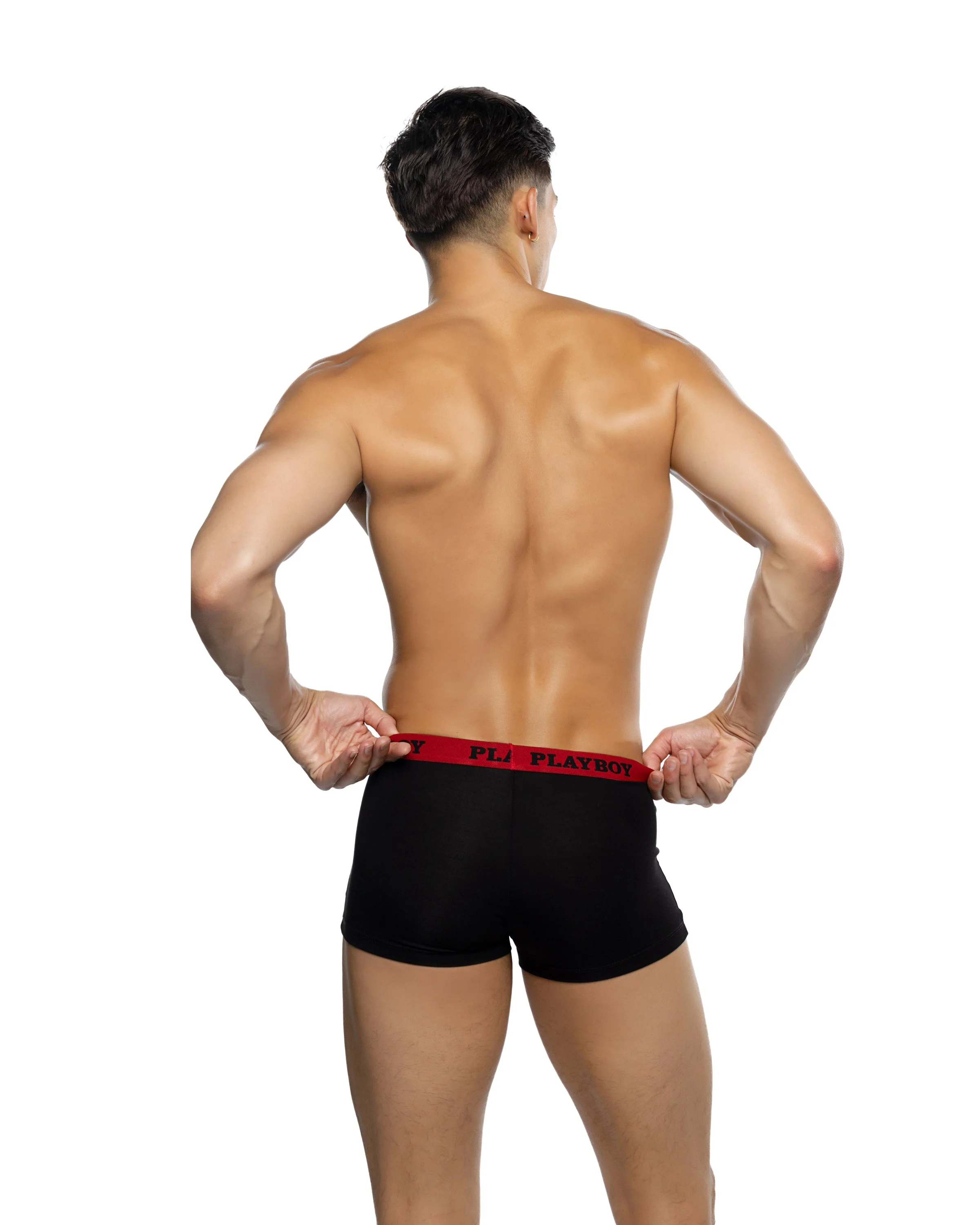 PBLI142 - Playboy Mens Tuxedo Modal Boxer Briefs - Image 4