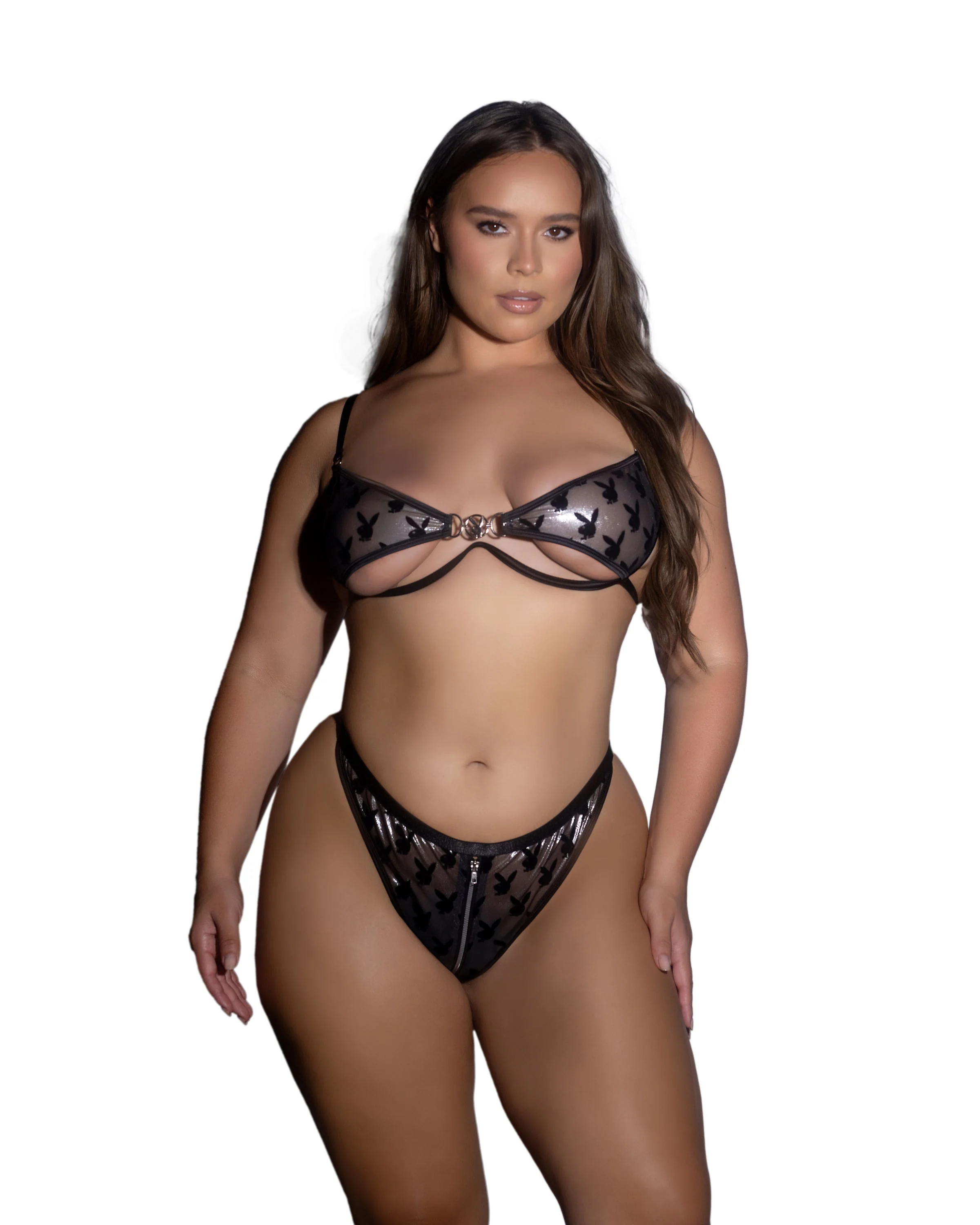 PBLI188 - Shimmer Bunny 2pc Set - Image 3