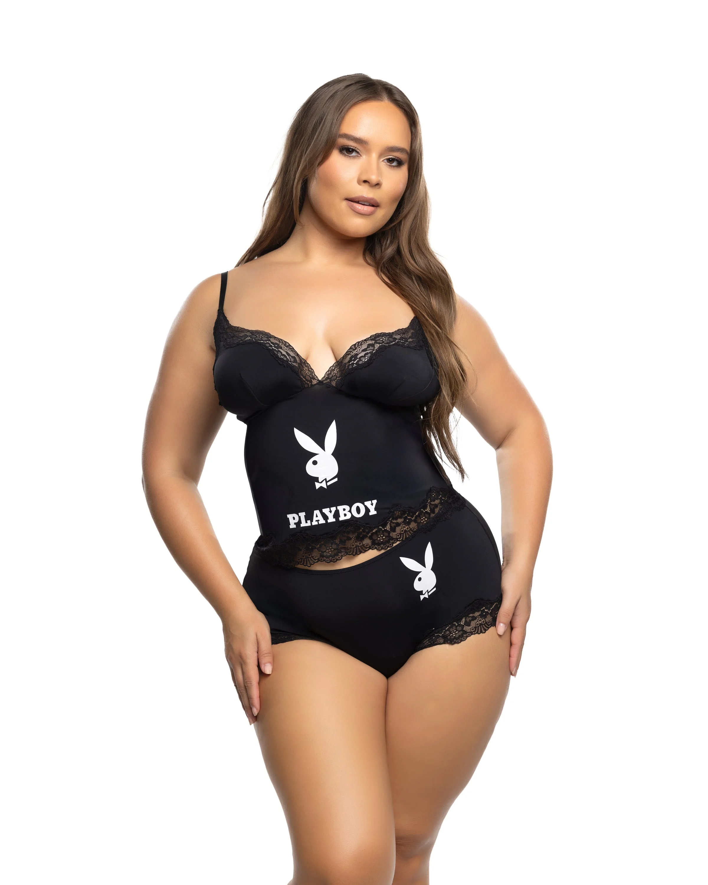 PBLI199 - Cheeky Bunny 2pc Lounge Cami Set - Image 3