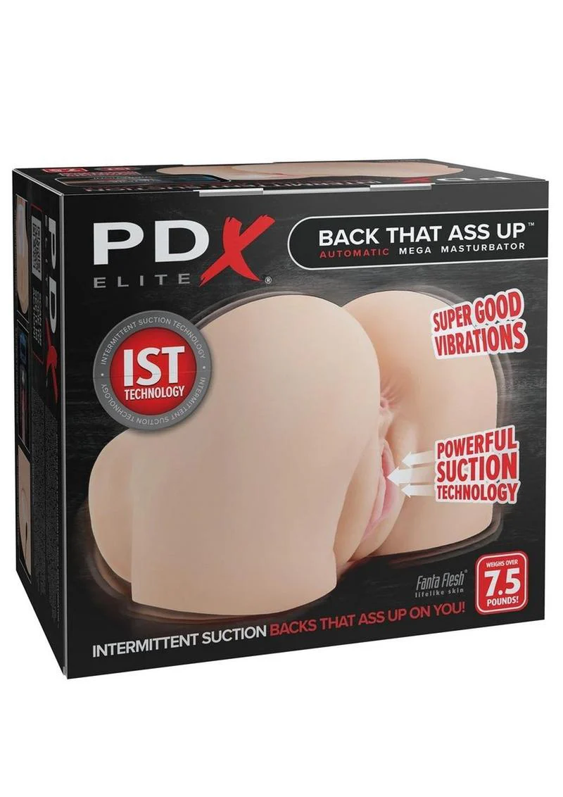 Pdx Elite Back That Ass Up Automatic Rechargeable Mega Masturbator - Image 2