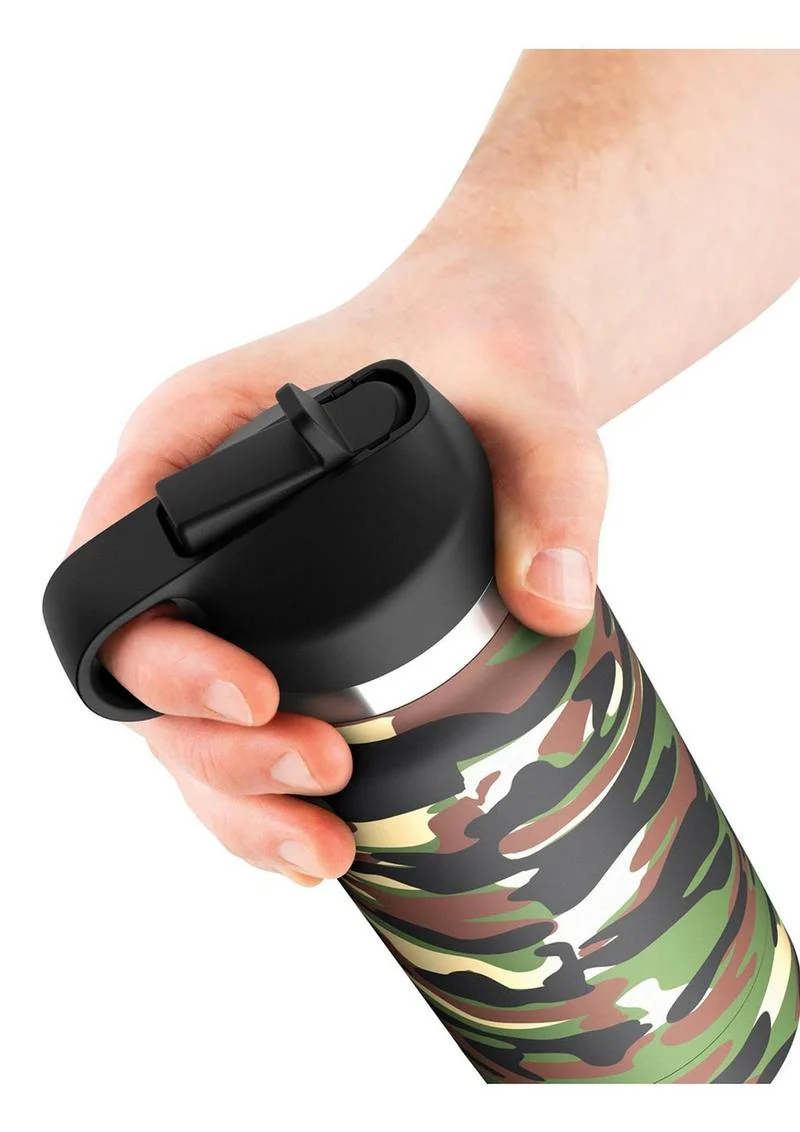 Pdx Plus Fap Flask Happy Camper Stroker Frosted/Camo - Image 3
