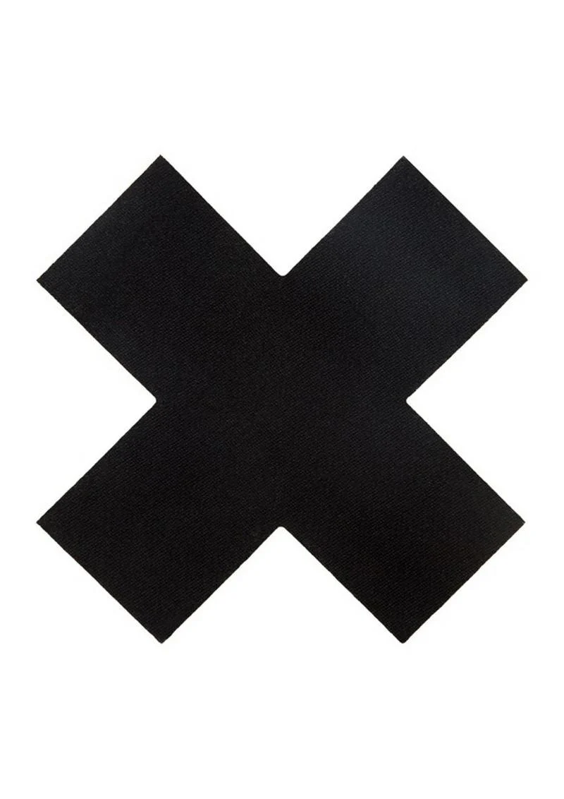 Peekaboo Classic Black X Pasties - Image 3