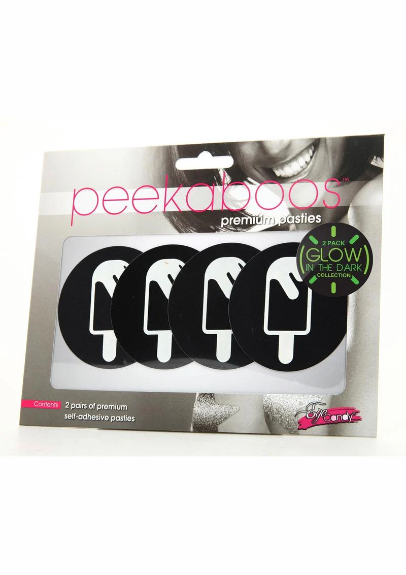 Peekaboo Glow In The Dark Ice Cream Pasties - Image 2