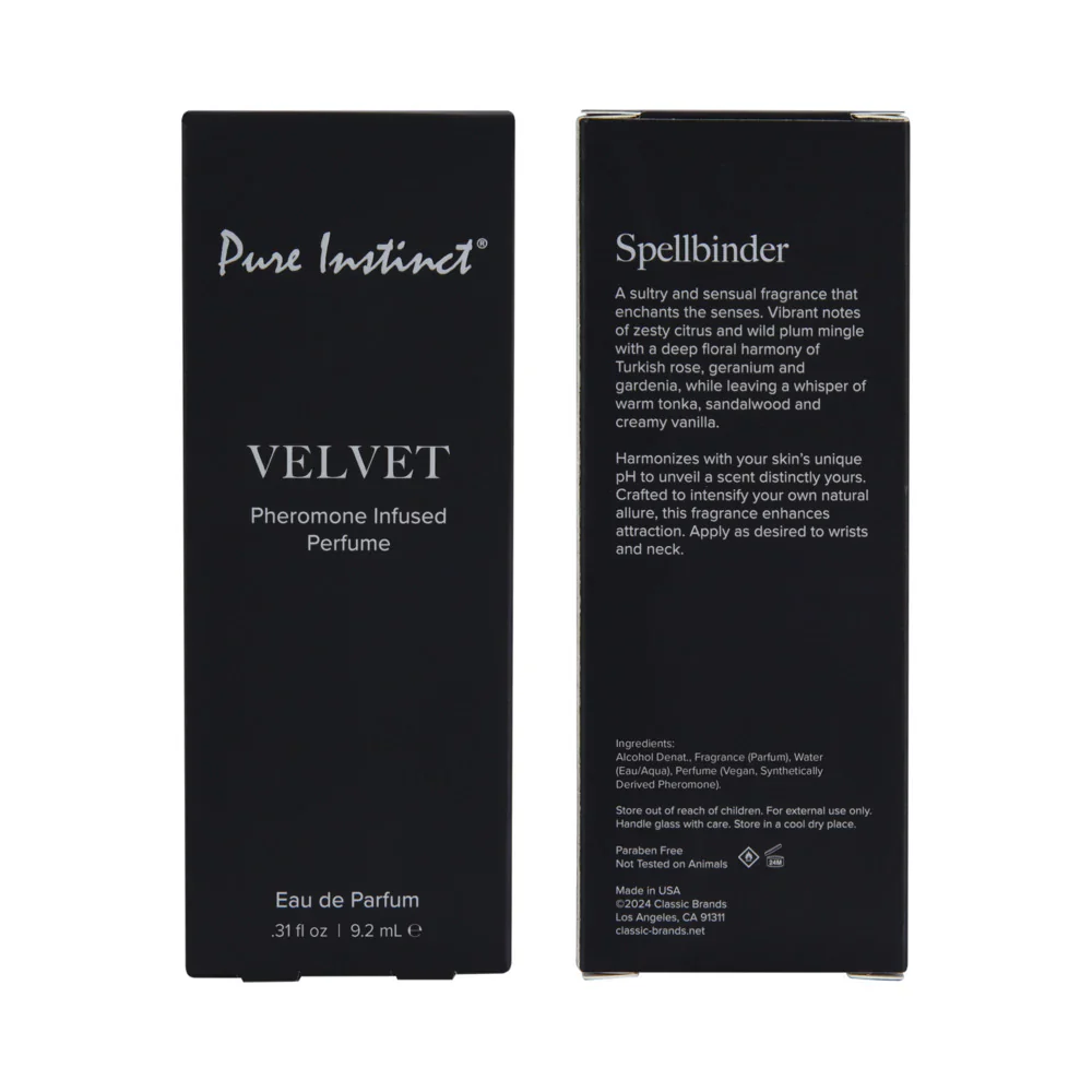 Pheromones Pure Instinct Sex Attractant Perfume Velvet- Attract Her - Image 3