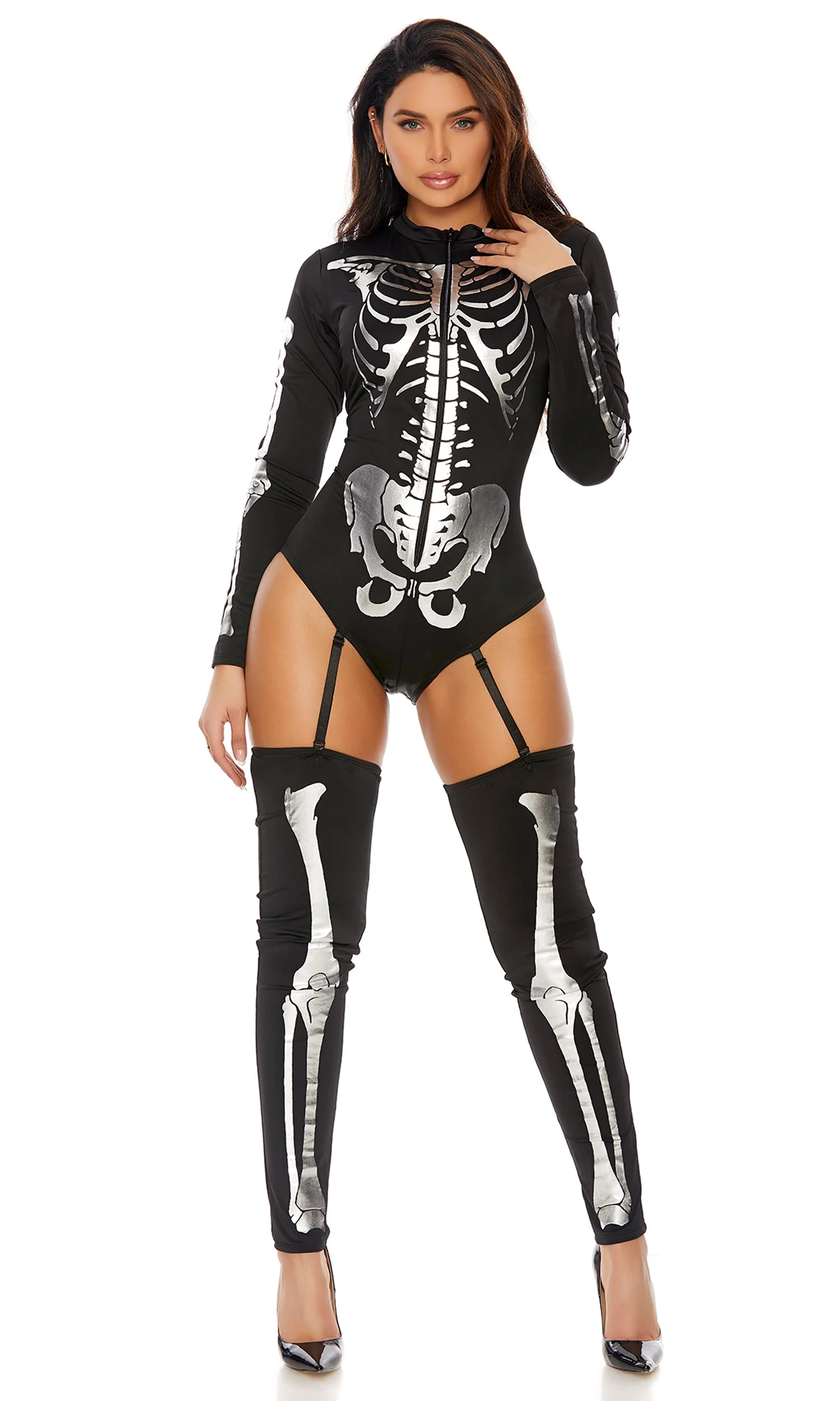 Pick A Bone Sexy Skeleton Costume - Image 4