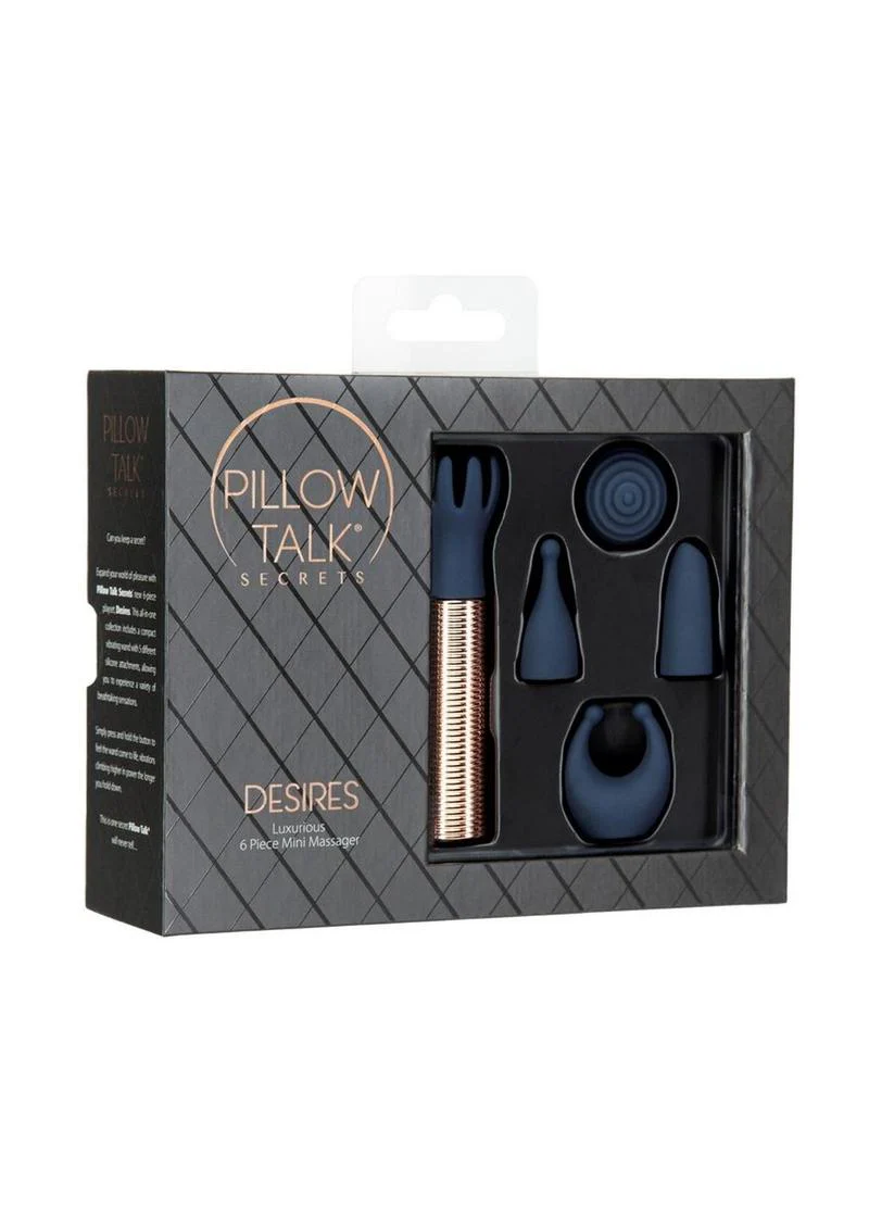 Pillow Talk Secrets Desires Rechargeable Silicone Bullet - Image 2