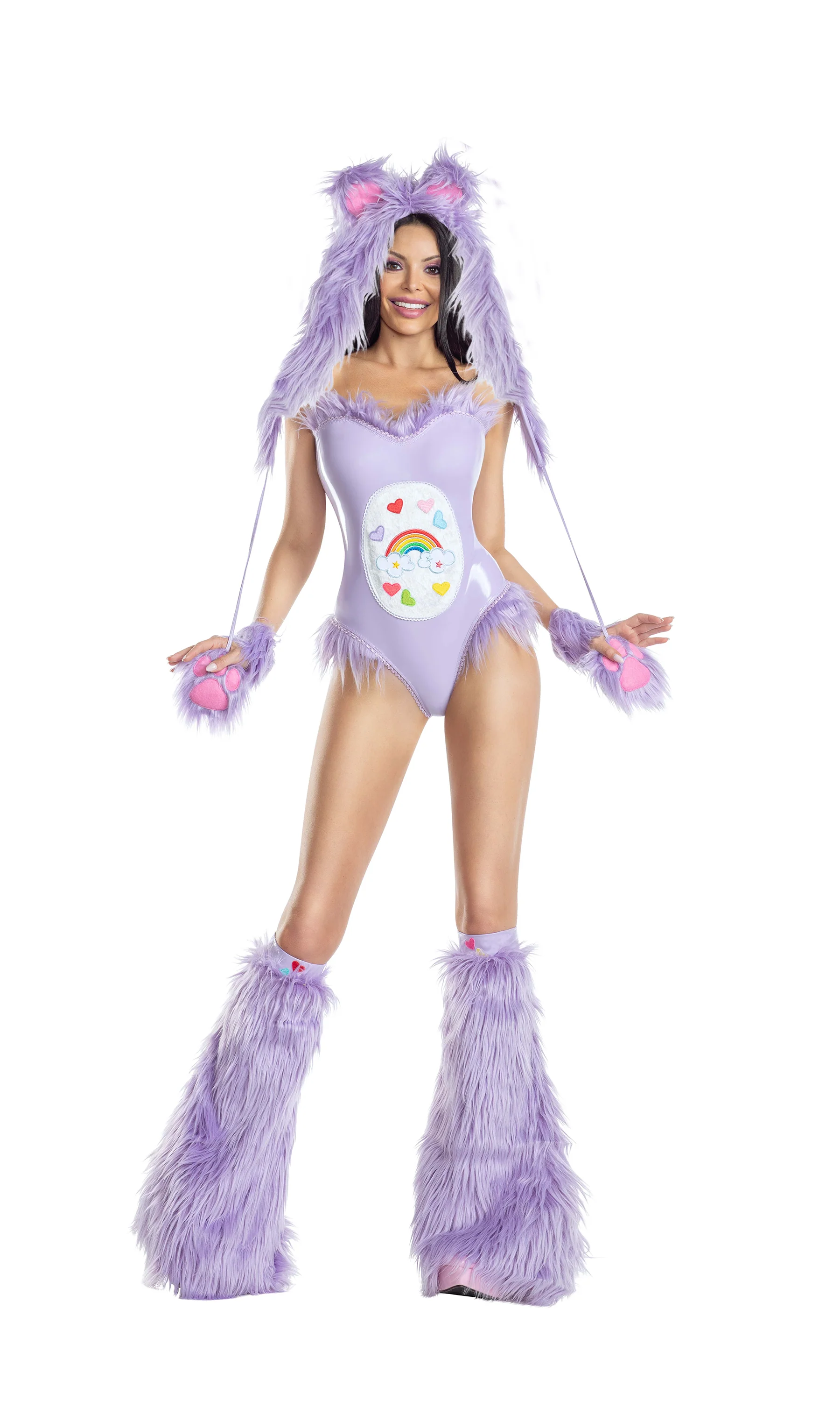 Purple Care Creature Bear