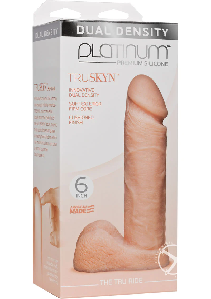 Platinum Premium Silicone The Tru Ride Dildo - Image 2