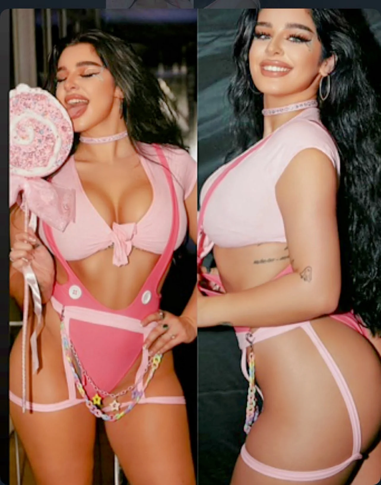 Playthings Sling suspender Bodysuit  Many Colors - Image 9