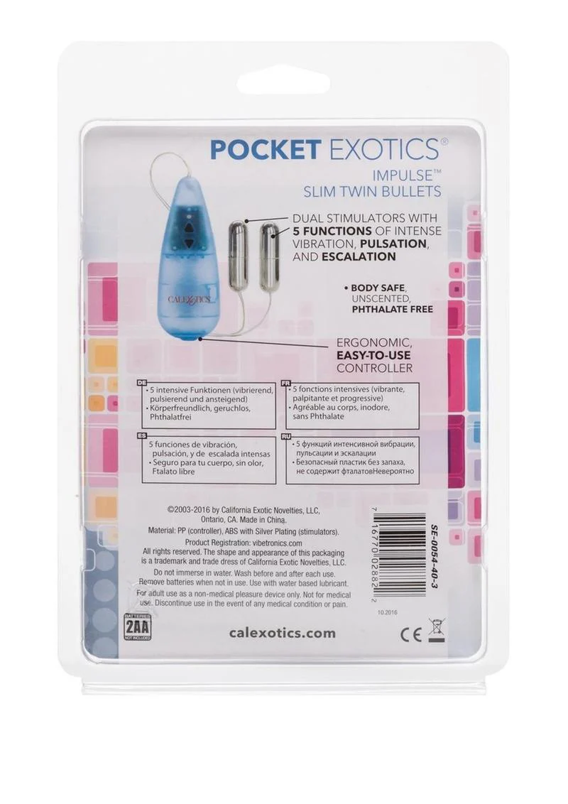 Pocket Exotics Impulse Slim Twin Bullets - Image 4