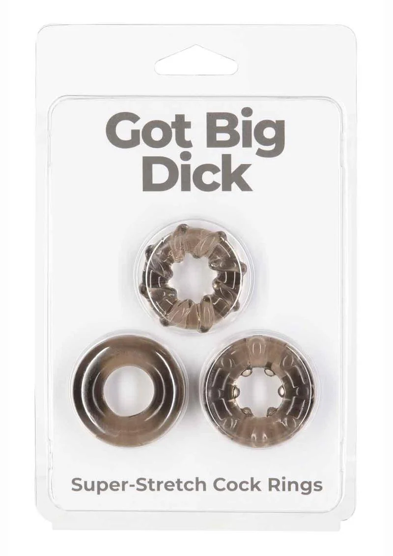 Powerbullet Got Big D Super Stretch Cock Rings - Image 6