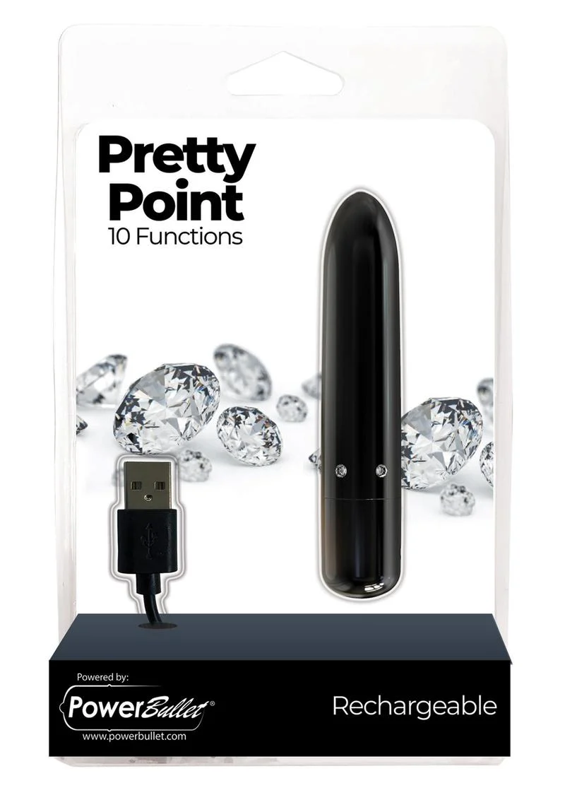 Powerbullet Pretty Point Rechargeable Bullet Vibrator - Image 2