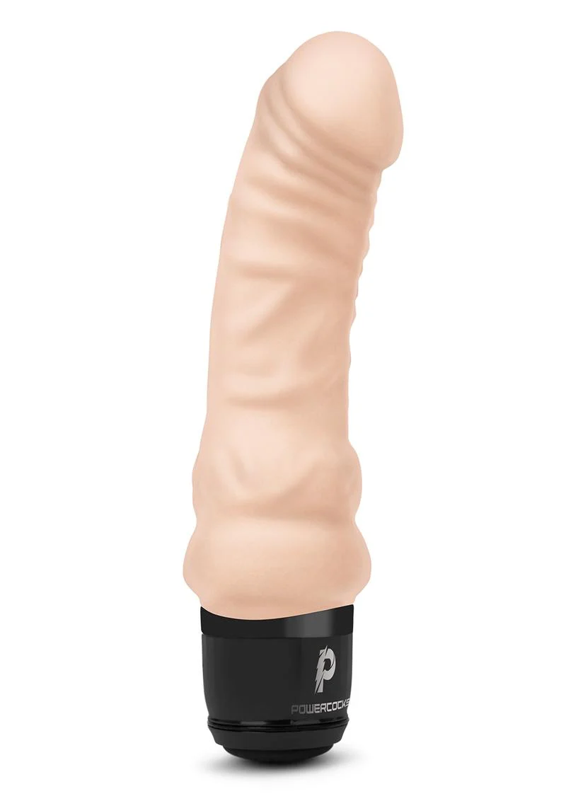 Powercocks Silicone Rechargeable Realistic Vibrator - Image 21