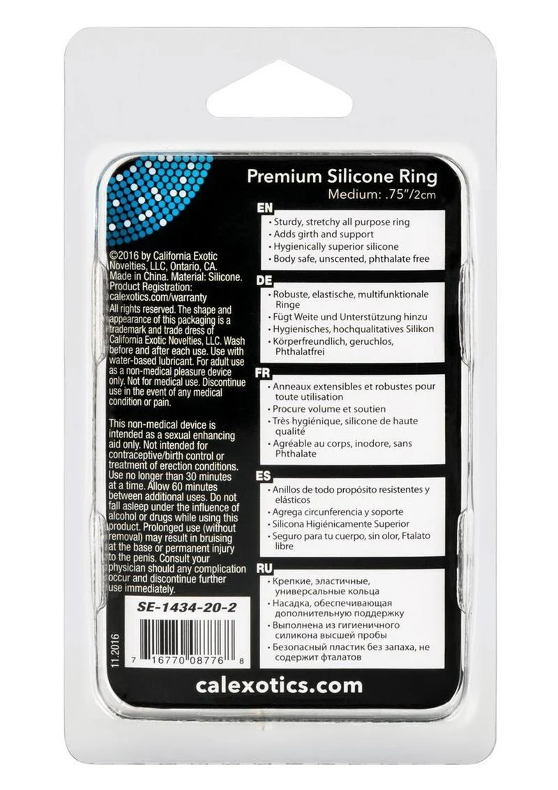Premium Silicone Cock Ring - Image 4