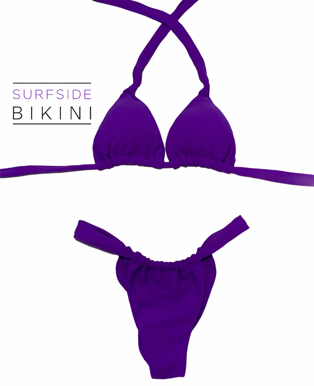 Pretty in Purple Bikini Separates - Image 3