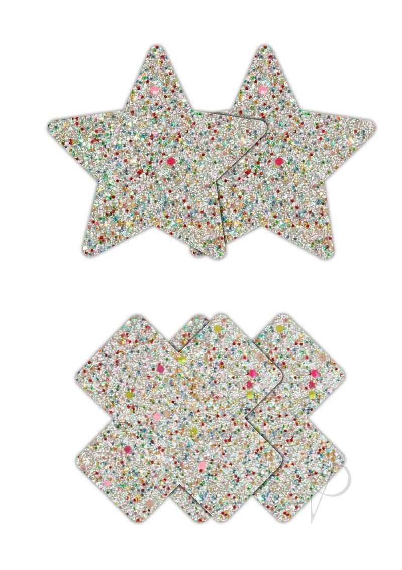 Pretty Pasties Star and Cross